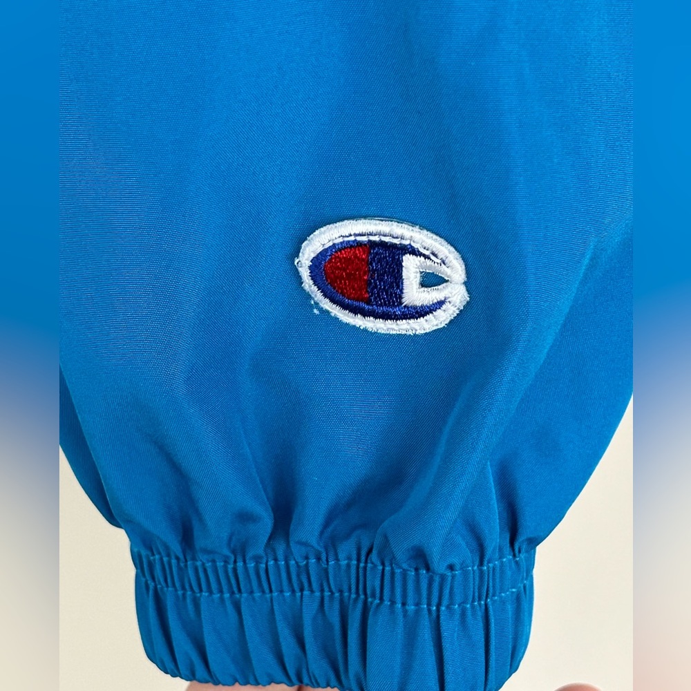 Champion Packable Jacket Script Logo Pullover Siz… - image 4